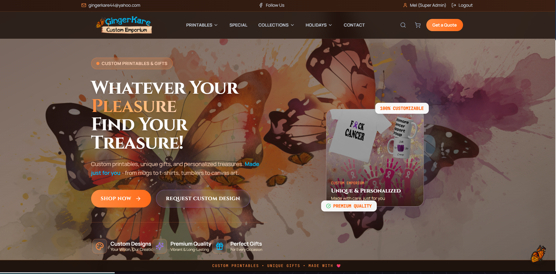 Software samples showcase
